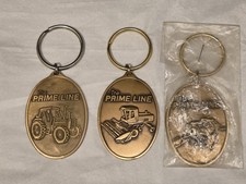 Hesston Prime Line 1984 1985 and 1986 Limited Edition Tractor Keychains
