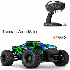 Traxxas TRX89086-4-GRN Wide Maxx Monster Truck Vert Brushless 4S 1:10 TQI 95KM