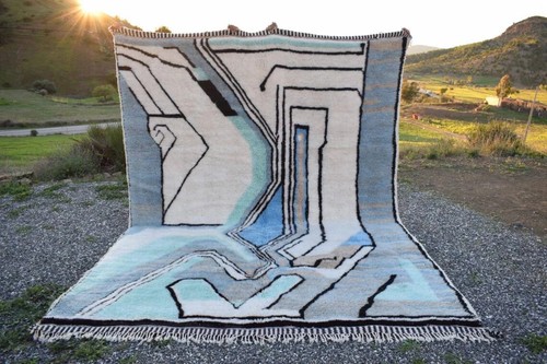 Tapis berbère marocain - ,