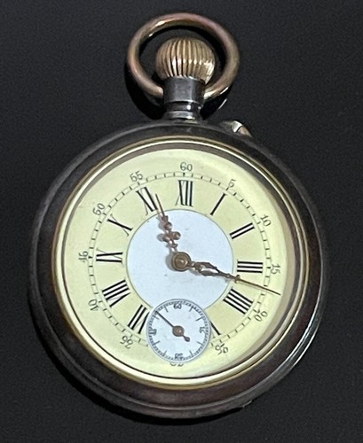 Vintage gun metal open face