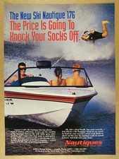 1996 Correct Craft Ski Nautique 176 Boat vintage print Ad