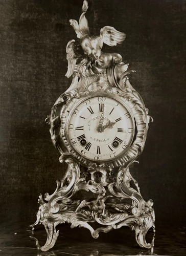 Photographie pendule bronze - photographie,