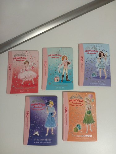 Lot livres princesse academy - lot,