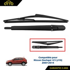 Balai Bras Essuie Glace Arrière Cabochon pour Nissan Qashqai +2 I 28781JD00A