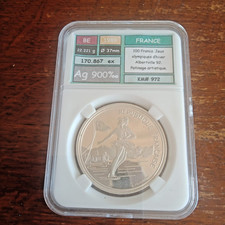 piece en argent 100 francs