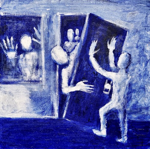 Huile sur toile peinture - huile,