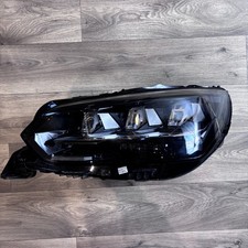 PEUGEOT 208 DRIVER SIDE RIGHT LED HEADLIGHT 9850598380 GT 2008 MK2 2024 2023