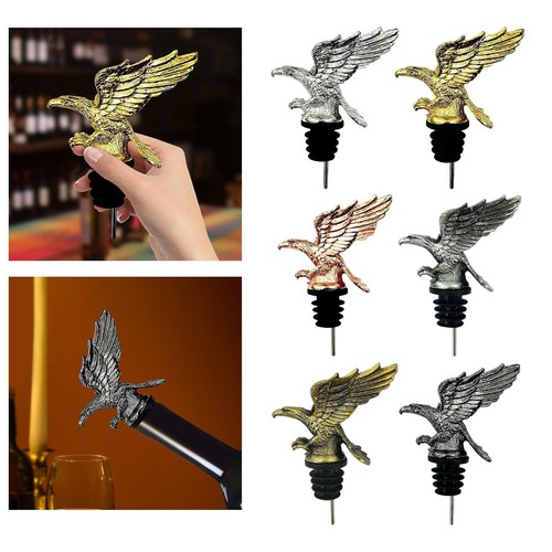 Tête aigle verseur vin - d'aigle, de