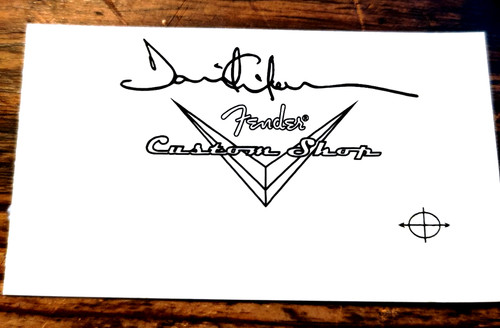 Gilmour custom shop - gilmour,