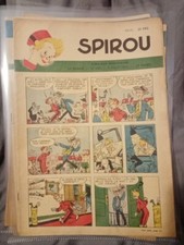 Lot De 5 Spirou Anciens Très