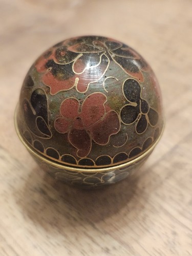 Ancienne boîte boule - boule, en