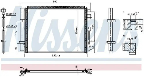 Condenseur climatisation r - condenseur,