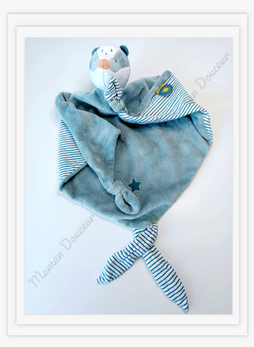 Doudou plat triangle félix - triangle,