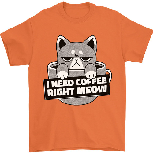Chat need café droit miaou - i,
