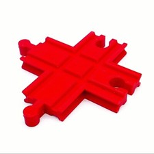 Piste Rouge 4 Voies Pour Brio Lillabo Bigjigs IKEA Jouet Pistes De Train En Bois