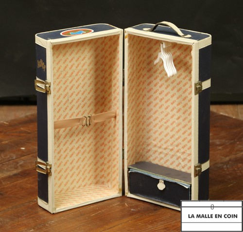 Malle wardrobe poupée - malle,