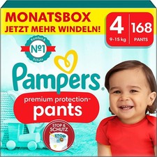 Couches-culottes Pampers Pants Premium Taille 6 104 pièces 2 x 52 pièces