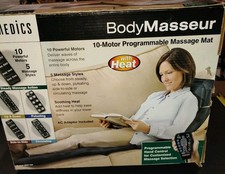 HoMedics BMS-10H Full Body Masseur with Heat Programmable Mat Tested