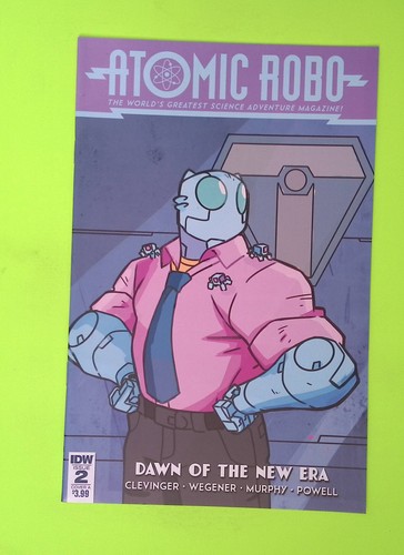 Atomic robo and the dawn - robo, a