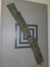WWII US Army M1 GARAND RIFLE 10 POCKET AMMO BELT Green Original Good Cond