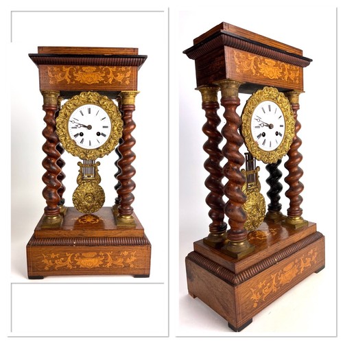Pendule portique napoleon iii - portique,