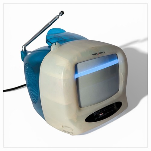 Télévision portable vintage - télévision,