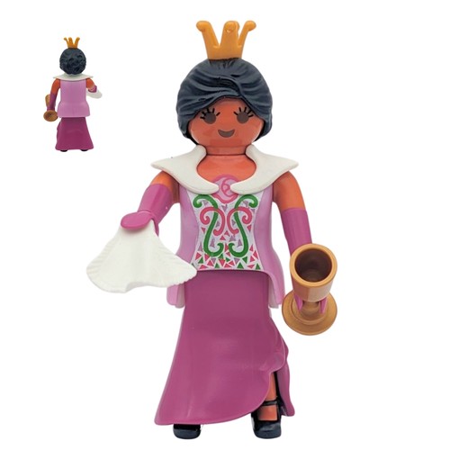 Figurine femme playmobil robe - figurine,