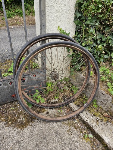 Roues peugeot 1910 - 2, vélo