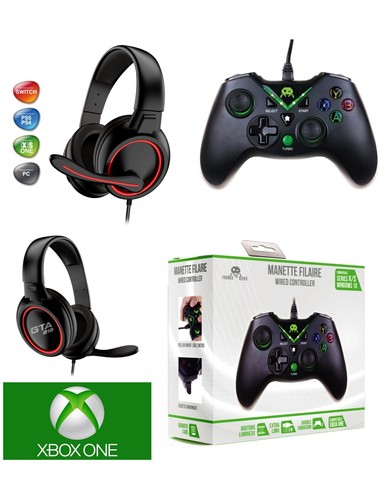Manette xbox one - xbox, noire