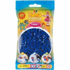 Hama Perles à repasser Midi - Bleu 1000 perles