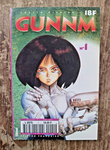 Gunnm glénat mai - gunnm,, glénat,