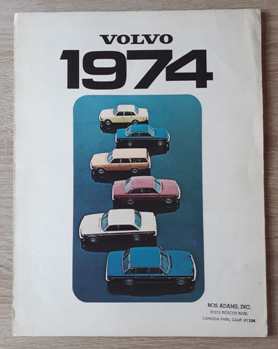 Volvo range brochure - range, 1974