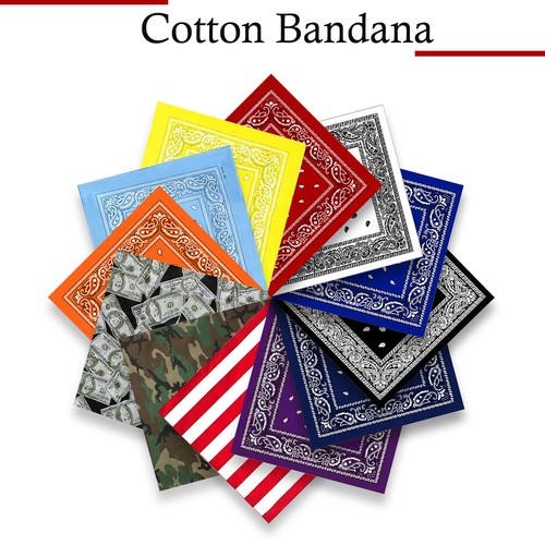 Foulard bandana imprimé - foulard,