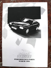 JAGUAR : CATALOGUE 4 PAGES JAGUAR SPORT PERFORMANCE PARTS MARCH 1991 - XJR.S