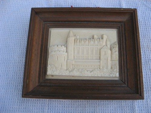 Tableau bas relief calcaire - bas-relief,