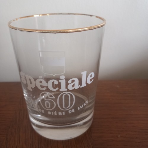 Ancien verre bière spéciale - verre,