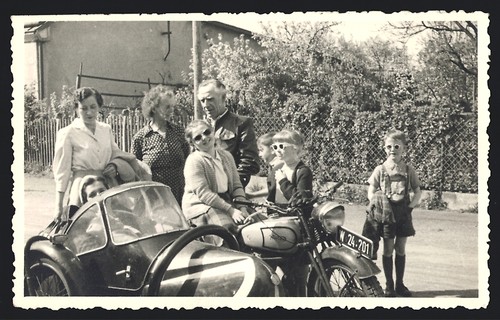 Photographie moto norton - photographie, avec