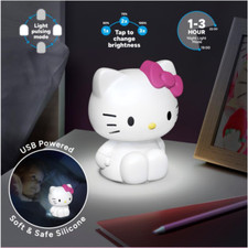 HELLO KITTY - Sanrio - Lampe en Silicone Rechargeable 18cm