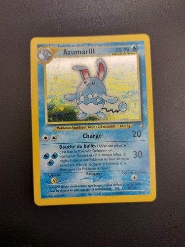 Carte pokémon azumarill - carte,