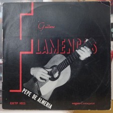 PEPE DE ALMERIA GUITARE FLAMENCO FRENCH EP VOGUE-CONTREPOINT