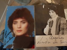 LINDA DE SUZA LOT DE 2 CARTES