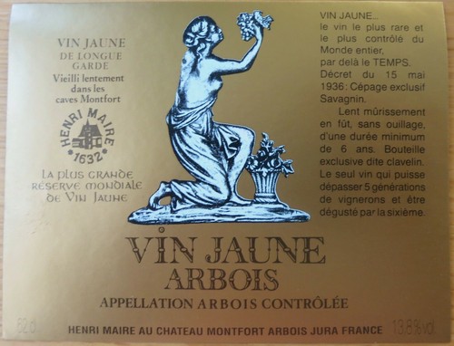 Etiquettes vins france - france, arbois