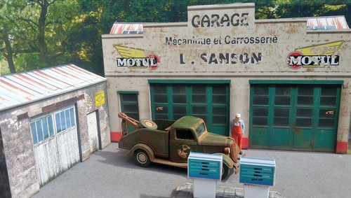 Garage motul kit - 1/43°,