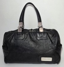 Balenciaga Paris 00s Black Leather Shoulder/Hand Bag Rare Vintage
