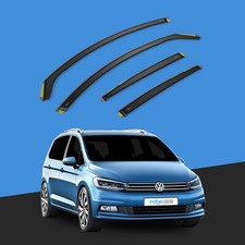 VW Touran MK2 2016-onward 5 Door MPV Wind Deflectors 4pc Tinted