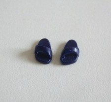 PLAYMOBIL FEET - Pair of Sandals Dark Blue Hard Kids Sneakers 0534