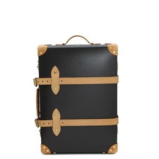 GLOBE TROTTER Safari Carry-On Travel Case Size Small Vulcan Fiber Dark Brown