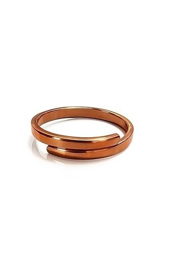 Bague cuivre pur fabriquée - bague,