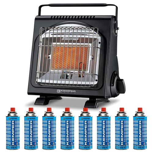 Chauffage gaz mobile - gaz, 1700w