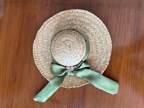 Ancien chapeau paille pour